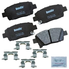 Disc Brake Pad Set-Priority One Ceramic BPR Bendix CFC1249