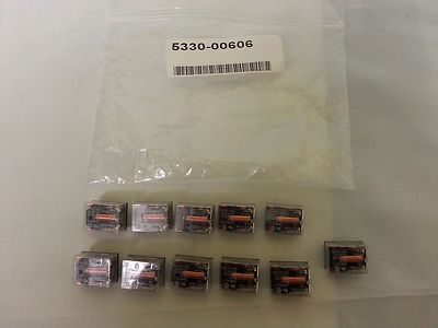 LOT OF 11 NEW OMRON G6C-1117P-US 12VDC TV5 10A 250VAC COIL 12VDC 5330-00606