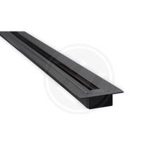 Recessed Single Circuit Track Mains Voltage Track Lighting Black or White