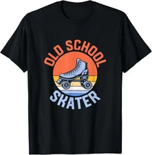 Oldschool Skater Roller Derby Skating T-Shirt