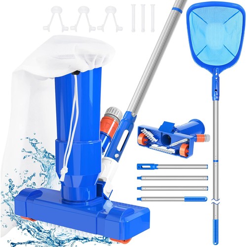 Swimming Pool Vacuum Cleaner Underwater Cleaner Brush Pool Vacuum Cleaning Tools - Picture 12 of 12