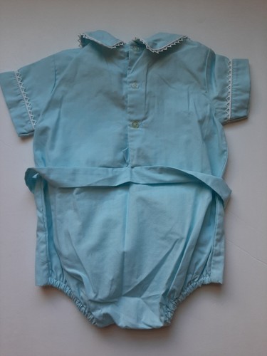 Vintage JC Penny Nana's Pet Boys 0-3 Months One Piece Outfit - Picture 2 of 6