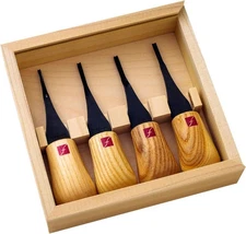 Micro Palm-Sized Carving Tools - Set of 4 | FR804