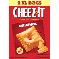 Cheez-It Original Baked Snack Crackers, 24 oz., 2 pk.