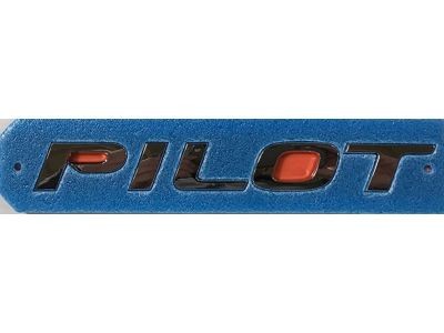 Honda Genuine Oem 75722TG7A00 Rear Pilot Nameplate Emblem 2016