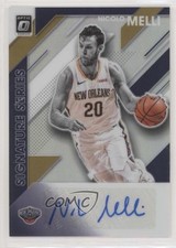 2019-20 Panini Donruss Optic Signature Series Holo Prizm Nicolo Melli Auto 6er