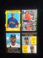 2020 Topps Heritage Yordan Alvarez Rookie Card Lot X4 Astros RC ROY