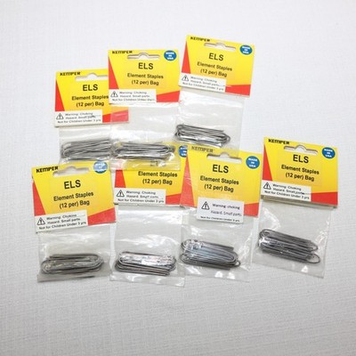 Kemper Tools Element Kiln Staples U Shaped ELS 12 Per Bag x 7 Packages