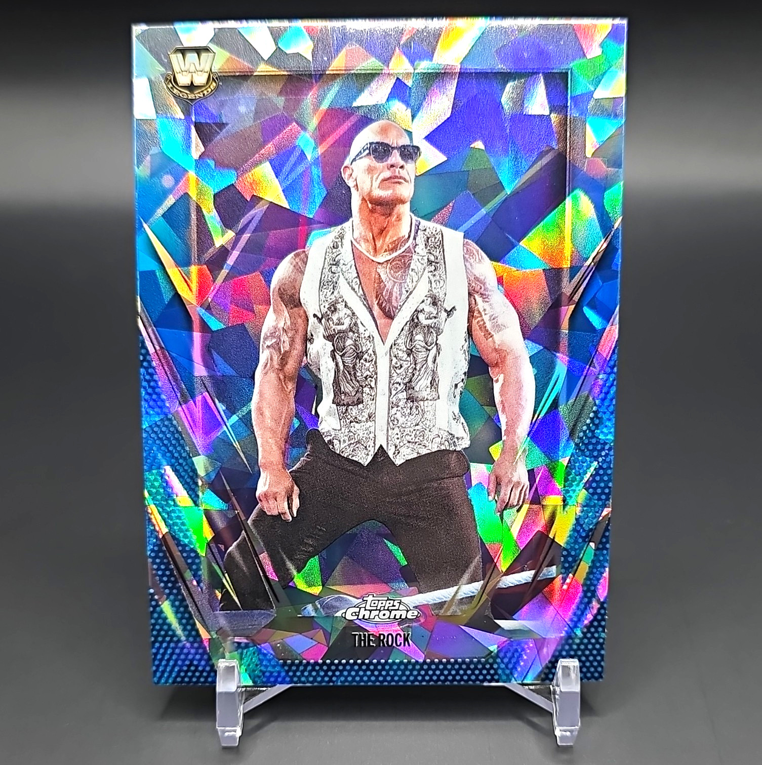 Topps WWE Topps Chrome 2026 The Rock  Card #1