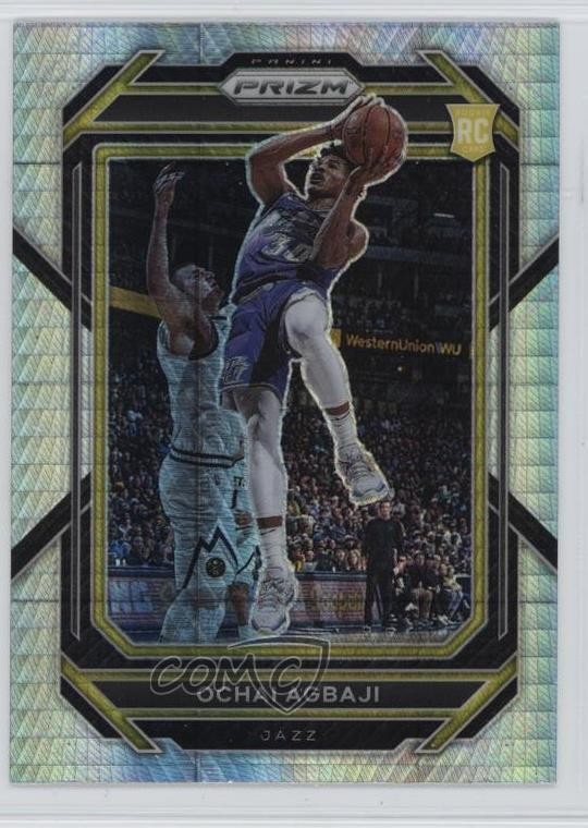 2022-23 Panini Prizm Hyper Prizm Ochai Agbaji #267 1s2h