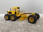 Vintage Tonka Road Grader Pressed Steel Construction Toy