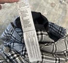 Abercrombie & Fitch Women’s Black and White Trouser Pants Size L — photo 6