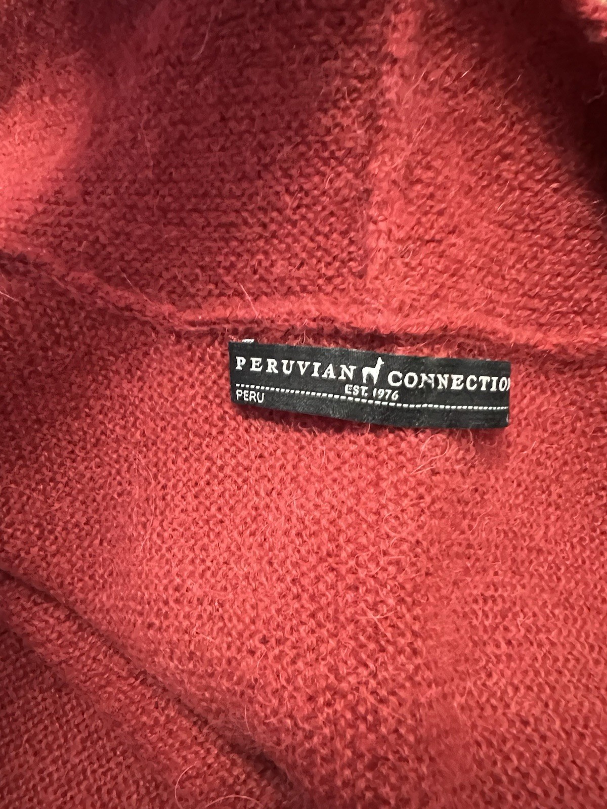 Peruvian Connection Large Open Front 100% Royal A… - image 6