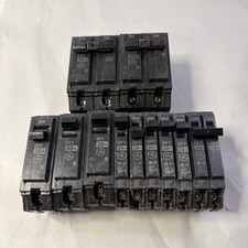 Lot Of Various General Electric Circuit Breaker 20A, 30A, 50A