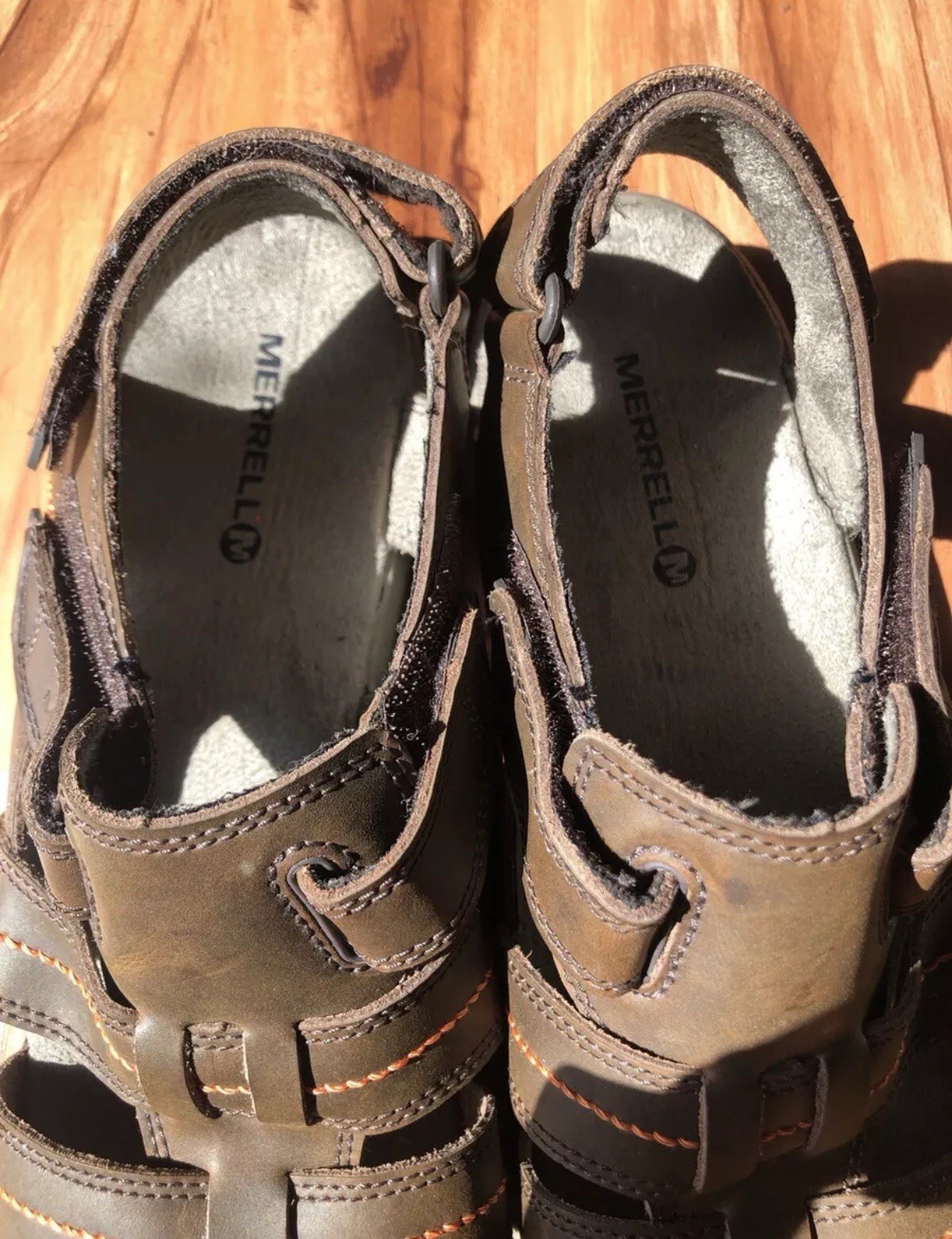 Merrell Sidekick Sandalo Bambino Taglia 6 Performance Outdoor Acqua Escursionismo Scarpa DarkEarth