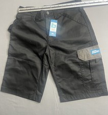 Tough Grit Black Work Shorts Very Hard Wearing Work Shorts Size Small Brand New