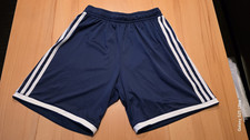 Adidas Climalite kurze Sporthose Fussball Laufen M Gr. M blau dreimal getragen