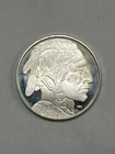 Liberty Indian Head Buffalo 2022 USA Silver 1 troy oz .999 Fine Silver Round HM
