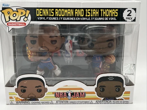 FUNKO POP! NBA JAM: Pistons - Thomas & Rodman 2-Pack [New Toy] Vinyl Figure