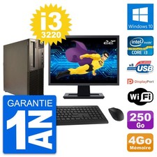 PC Lenovo M82 SFF Ecran 22