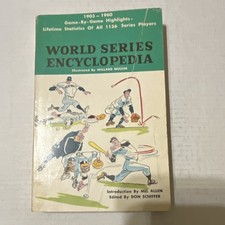 World Series Encyclopedia by Schiffer, Mullin, Nelson & Sons, Baseball