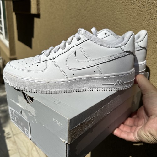 Nike Air Force 1 Low Triple White GS 314192-117 Jugend Größe 7