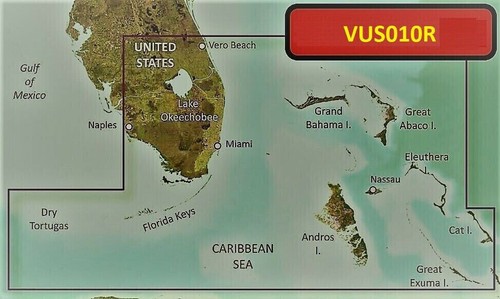 Bluechart G2 VUS010R HD GPS Map for listed compatibles - GPSMAP