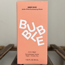 Bubble Deep Dive AHA+PHA Exfoliating Mask 1.52oz