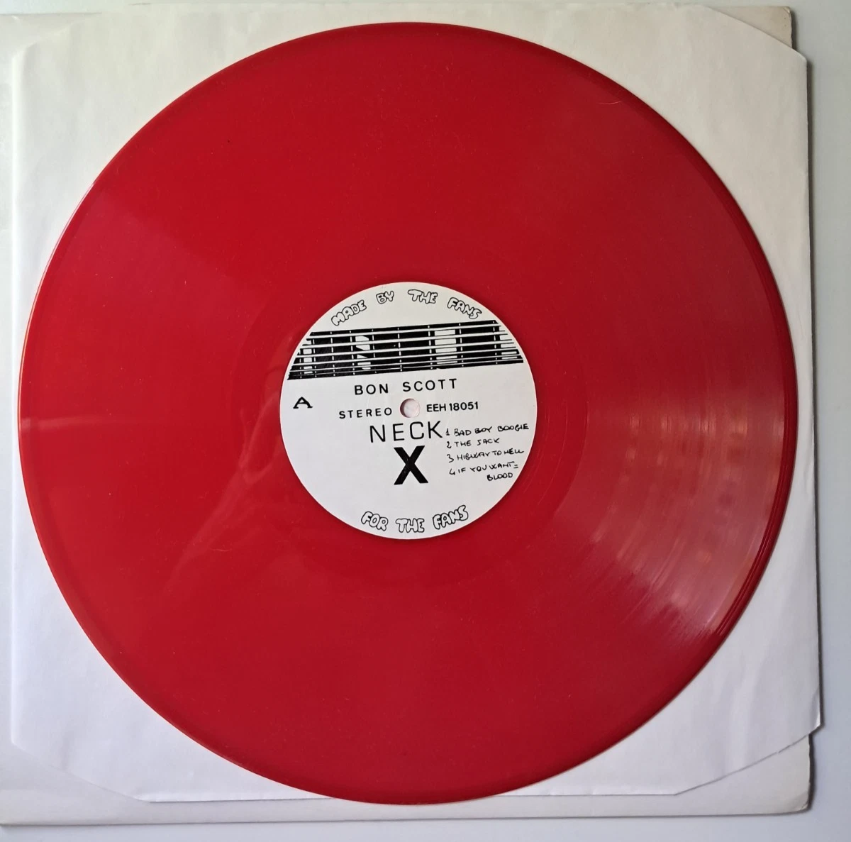 ACDC Live 79 red vinyl. AC/DC.