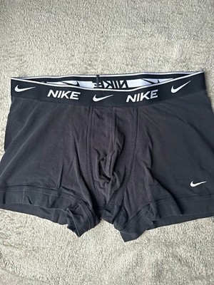 Nike Dri-FIT Herren Boxershorts Größe M/Schwarz Polyester/Elasthan