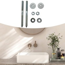 Wall Mounted Basin Fixing Kit Easy to Install Direct Replaces Accessories