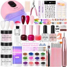 Acrylic Nail Kit with Everything for Beginners -Nail Kit Acrylic Set Nail Polish