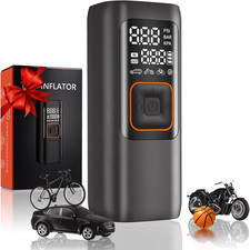 200PSI Tire Inflator Portable Air Compressor, Digital Tire Pump, Cordless Air Pu