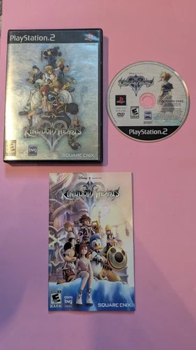 Kingdom Hearts 2 (Sony PlayStation 2 PS2, 2006)  CIB Tested & Working