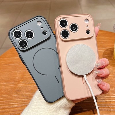 Magnetic Case For Apple iPhone 17 16 15 14 13 Pro Max Air Magsafe
