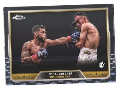 2024 Topps Chrome Boxing Boxen Oscar Collazo