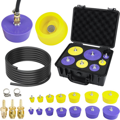 0.9''  4.0'' Silicone Purge Plugs Kit for Pipe Welding, Back Purging Plugs with Fi