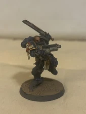 Warhammer 40,000 Space Marines: Lieutenant Titus Built Painted