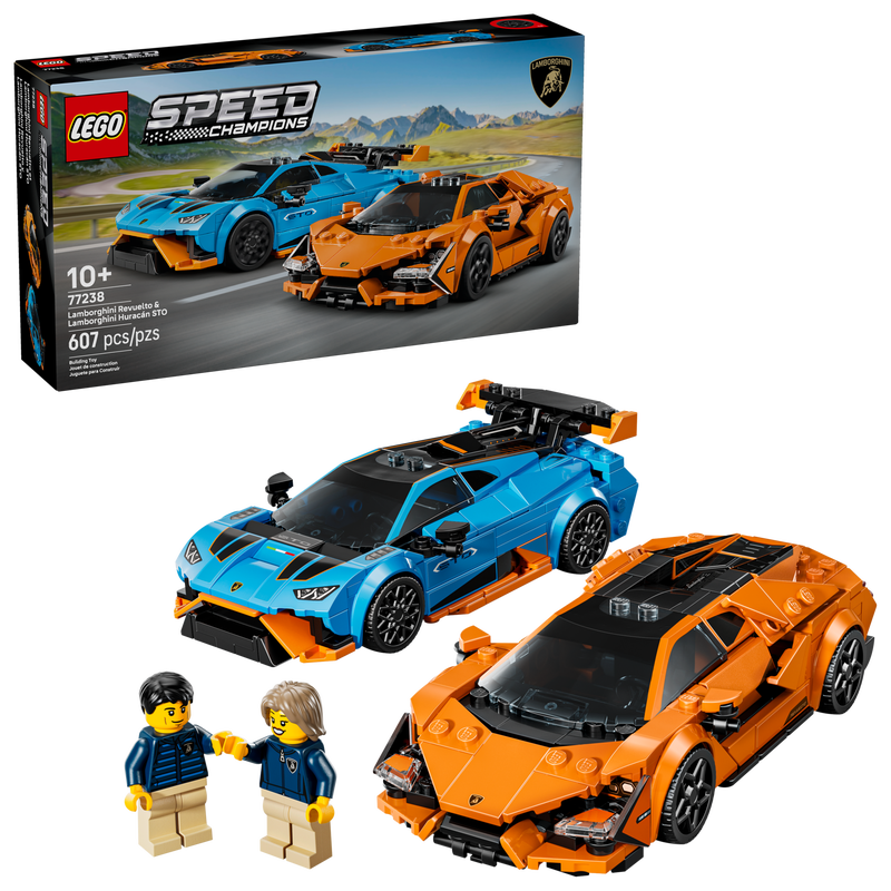 LEGO Speed Champions Lamborghini Revuelto & Huracan STO Set 77238 New & Sealed - Image 6