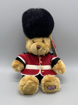 Keel Toys Guardsman British Royal Palace Guard Uniform Teddy Bear 10  Plush