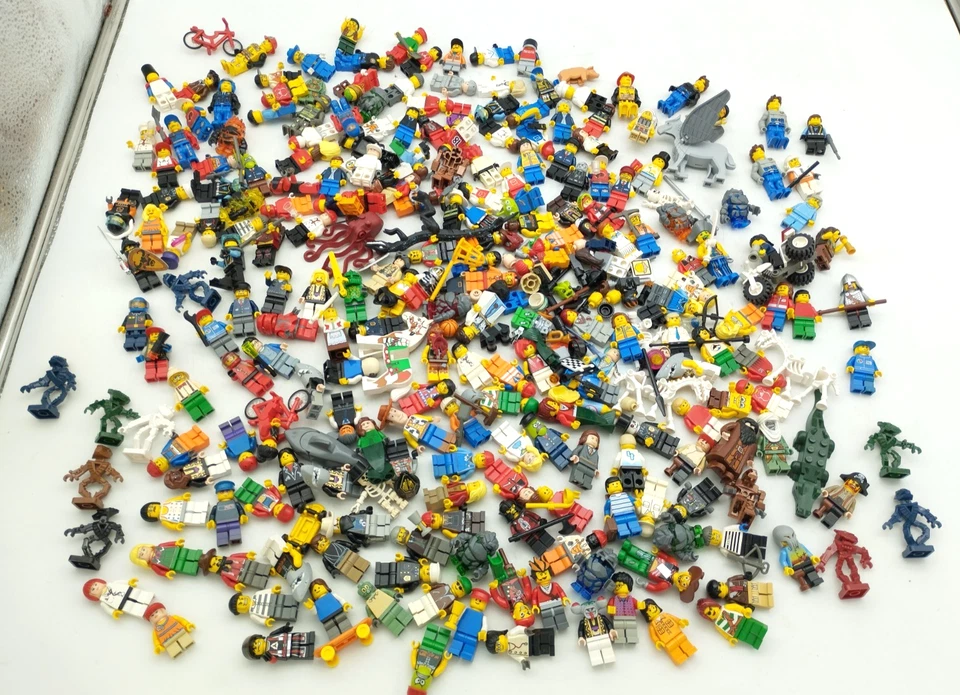 LEGO Figuren Minifiguren Konvolut Lot Spongebob Bionicle Harry Potter parts