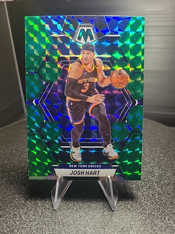 2022-23 Panini Mosaic - Josh Hart #154 Green Mosaic Prizm
