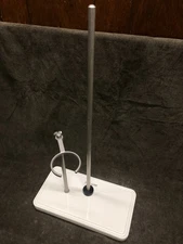 LARGE LAB-LINE HEAVY DUTY MULTI-PURPOSE LAB STAND w/PORCELAIN BASE