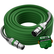 XLR to XLR Cable 40 Feet Premium XLR Microphone Cable Heavy Duty 22AWG OFC XL...