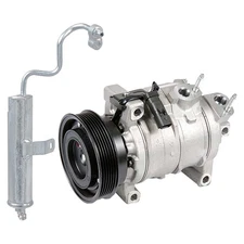 OEM AC Compressor w/ A/C Drier For Jeep Commander 2006 2007 2008