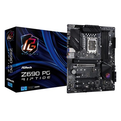ASRock Z690 PG Riptide Mainboard Motherboard ATX, Z690, LGA1700, DDR4, 3x M.2