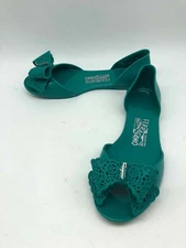 Salvatore Ferragamo Green Size 7 Slip On Flats