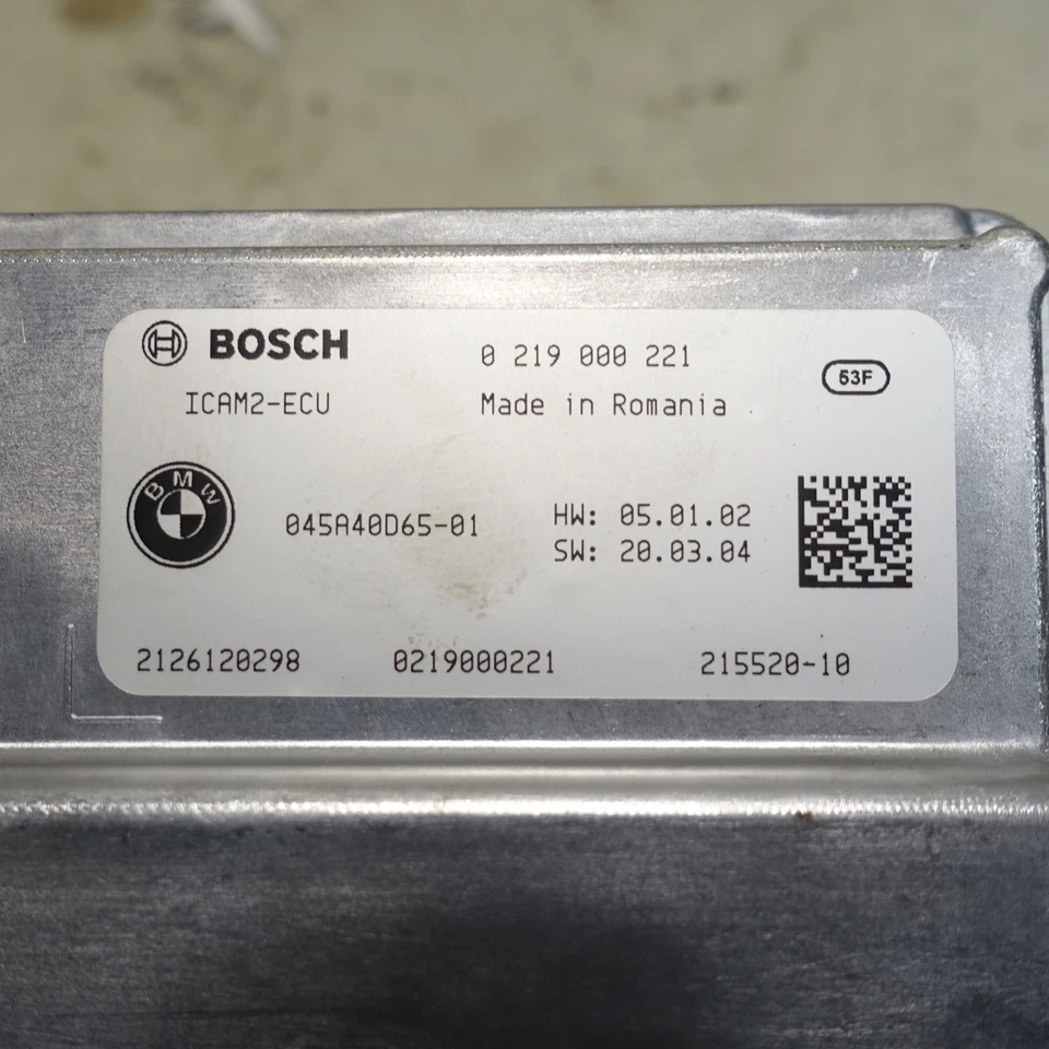 Оригинальный модуль управления камерой объемного обзора BMW G01 G20 3-Series G80 ICAM2 ECU V2 - Изображение 3 из 3