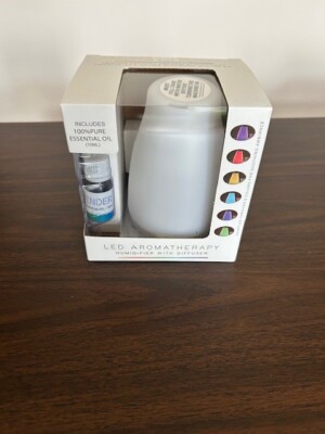 Goldessence Aromas Color Changing LED Aromatherapy Humidifier with Diffuser and