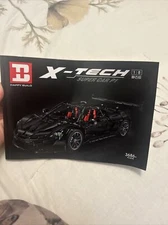 Happy Build X-Tech Super Car P1 Instruction Book